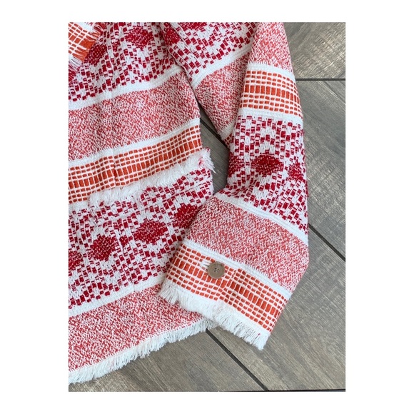 LOFT Red Fiesta Jacket 4 - Picture 2 of 4